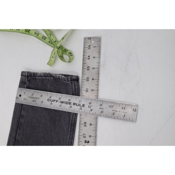 NWT ksubi jeans men's 32 L32 Chitch Neutralise gray button fly distressed patch - Picture 10 of 13